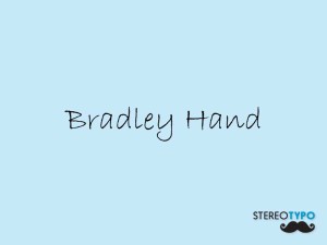 Font Bradley Hand